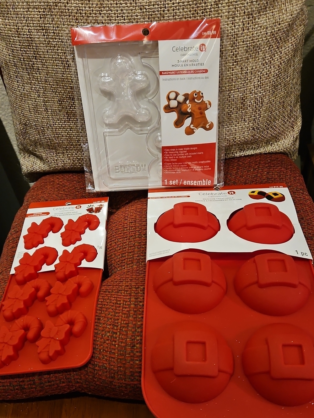 Christmas Baking/Candy Molds